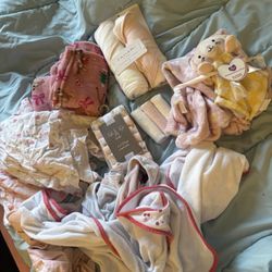 Baby Girl Towels And Blankets 