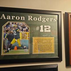 Aaron Rodgers Plaque