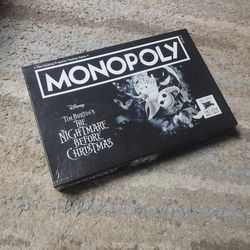 The Nightmare Before Christmas Monopoly 