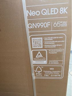 Samsung 65-Inch Class Neo QLED QN990F 8K Mini LED Smart TV (2025 Model) NQ8 AI Gen3 Processor, Upscaling Pro, Wireless One Connect, Glare Free, Samsun