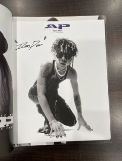 Iann Dior Autographed Alt Press Poster