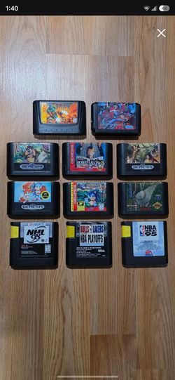 Sega 32x & Genesis Games ($5 & Up)