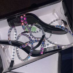 AmbRose Diamond Heels