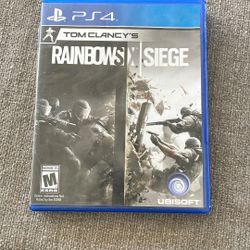 Tom Clancy’s Rainbow Six Siege – PS4 (Open Box, Like New)