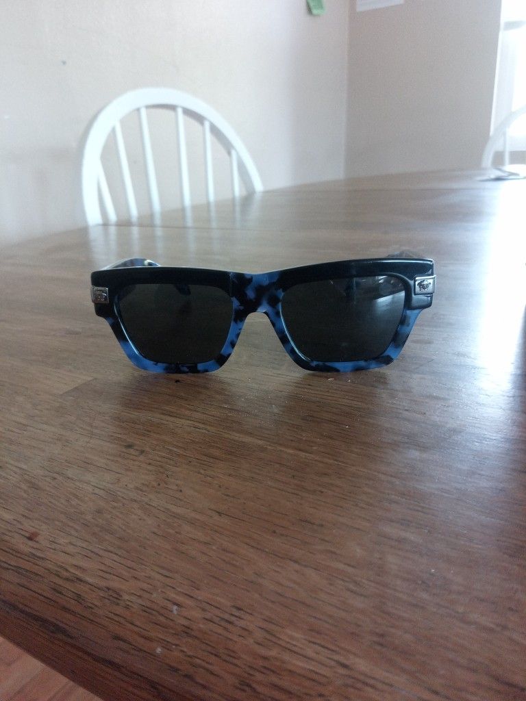 Classic Blue Top Versace Glasses