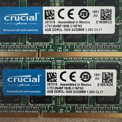 Crucial 4gb Ddr3l Memory