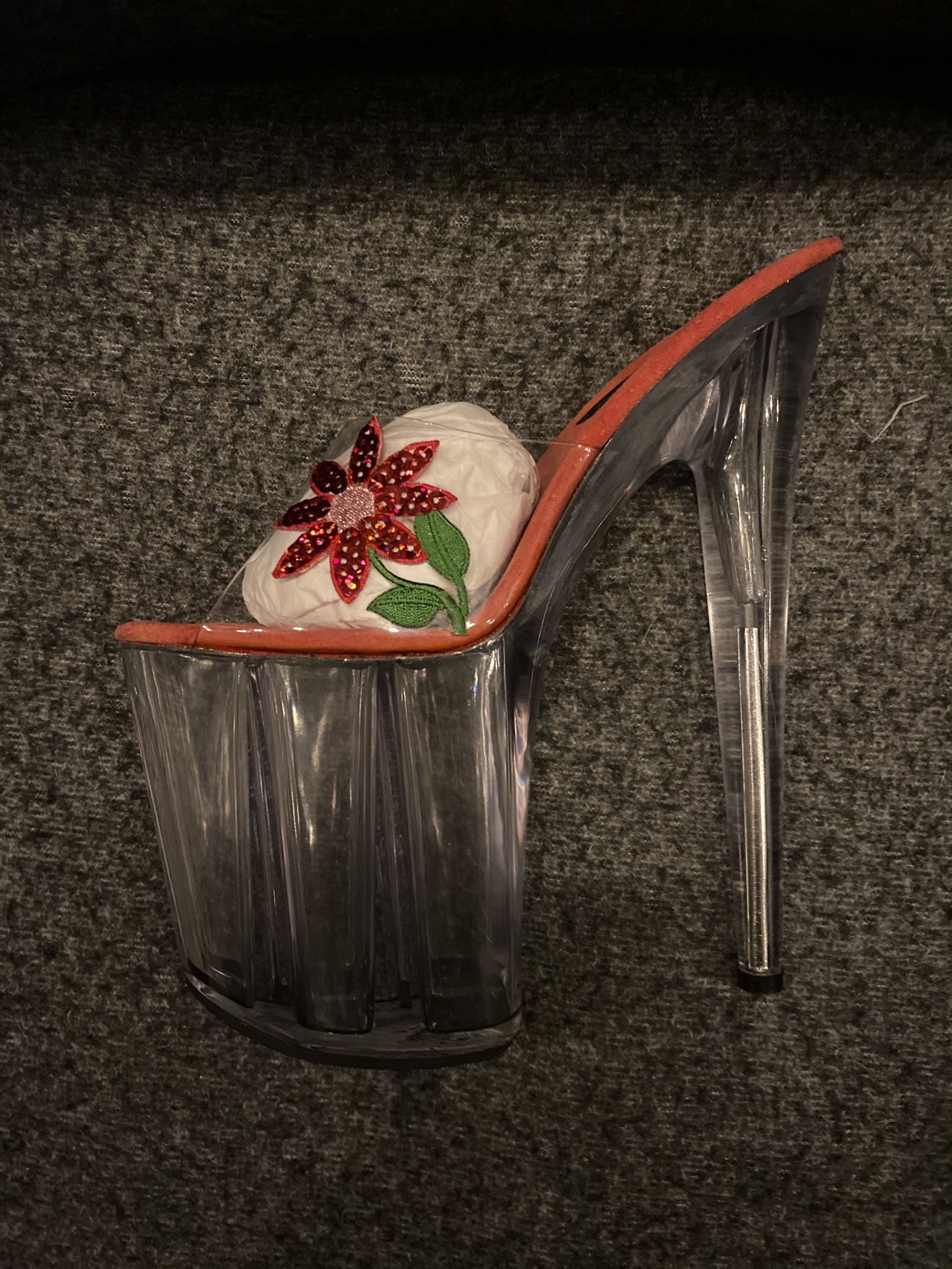 8” Acrylic Heels