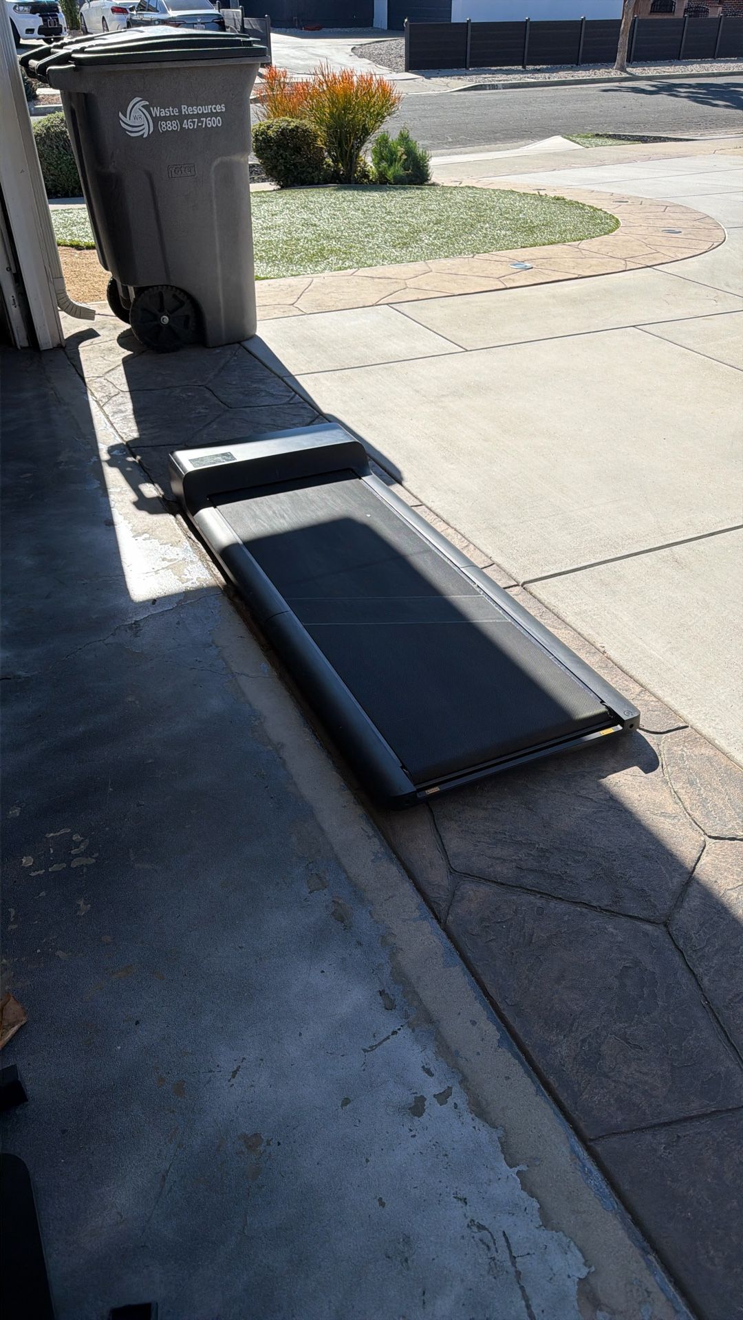 Used Foldable Walking treadmil