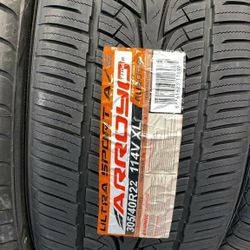 305/40/22 All 4 Tires 