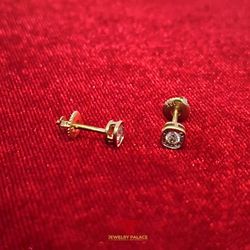 Fancy Diamond earring 0.17 CTWin 10K Gold