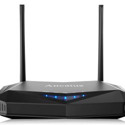 WiFi 6 Router AX1800, 1.8Gbps Speed, Gigabit, Ethernet, MU-MIMO, OFDMA, 802.11ax, Dual Band, WPA3, Firewall, Ipv6, Covers 2100 sq.ft, Connects 40+Devi