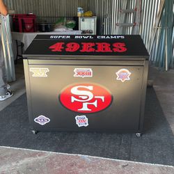 Custom 49ers Cooler 