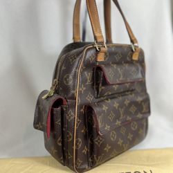 Louis Vuitton Excentri Cite Satchel Monogram With Dust Bag