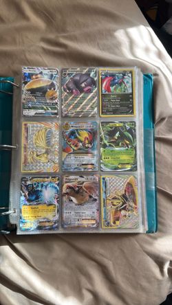 Binder of Pokemon Cards