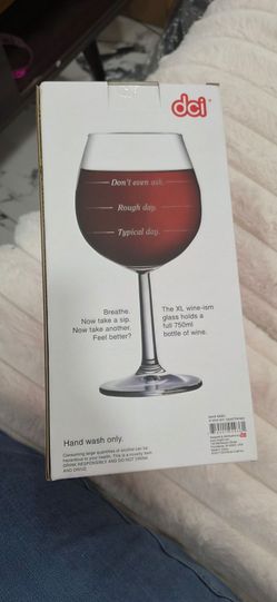 DCI XL Wine-ism Novelty Wine Glass 750ml