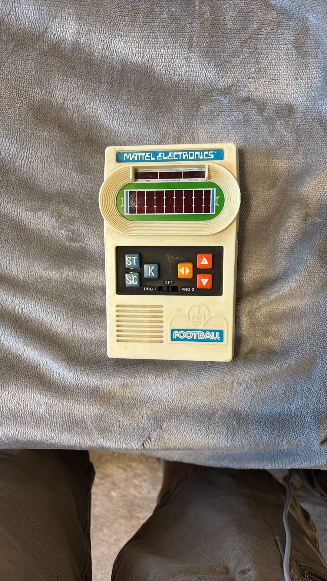 Mattel Electronics- Football. Original 1977