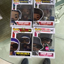 Funko Pop Snoop Dogg Limited Edition Exclusive Set