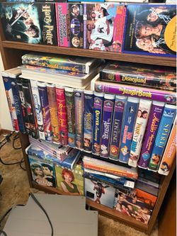 VHS, DVDs & VCR Bundle – Classic Disney Collection Included – Must Take All – $50