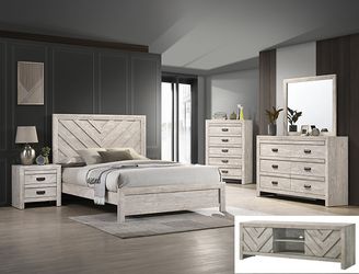 Bedroom Set  King  set  Mattress Separately