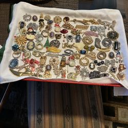 Brooches  $5.And $10 Each Lots To Choose From