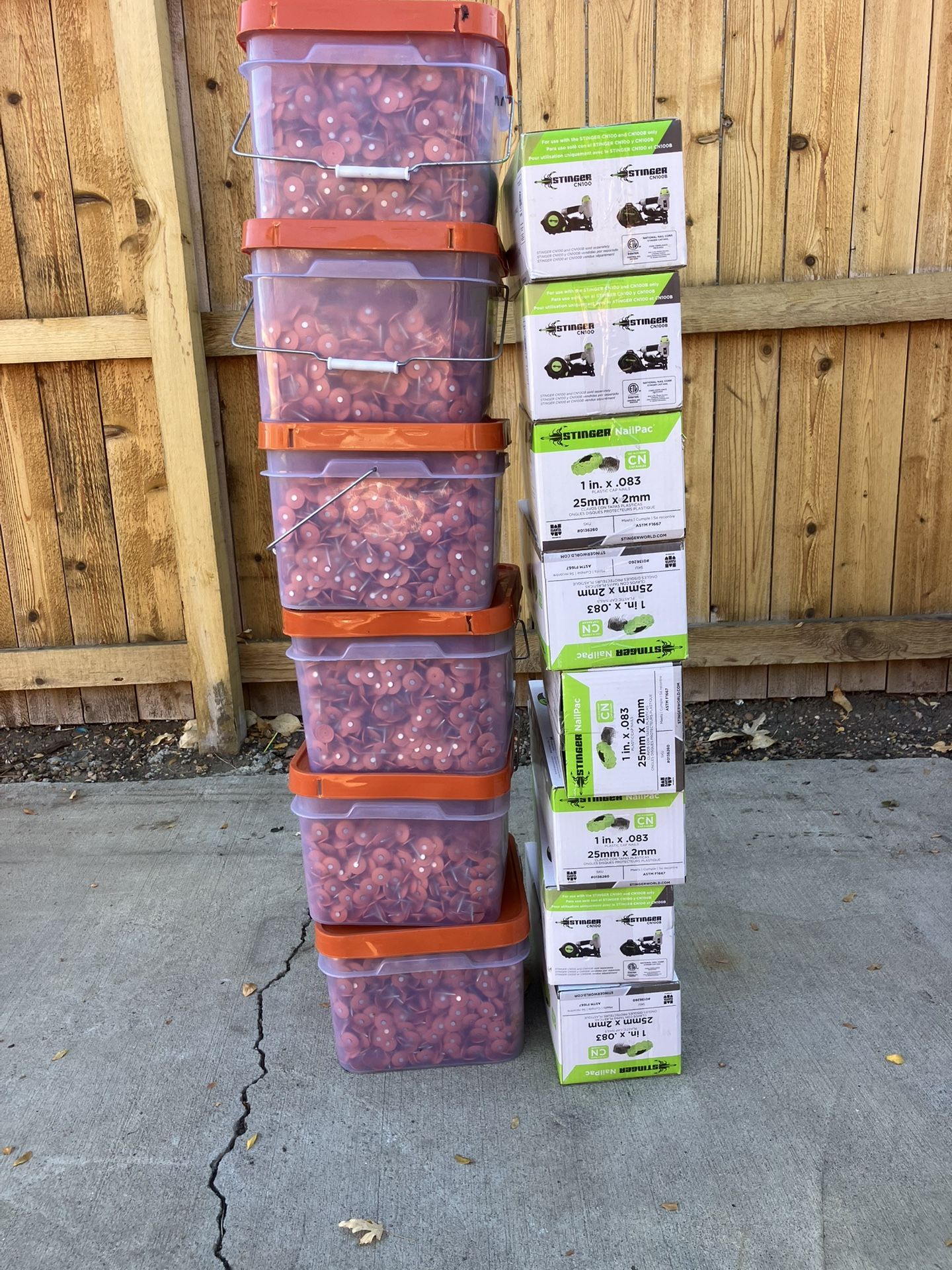 Roofing Plastic Caps