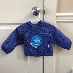 BNWT Columbia 3-6m whitetail trail rain jacket