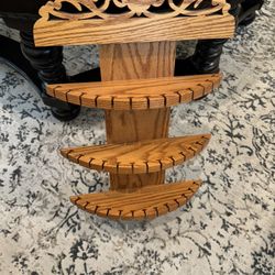 Spoon Rack Solid Oak 