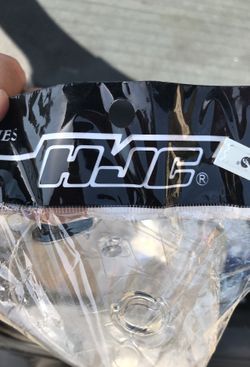 Hjc motorcycle helmet shield