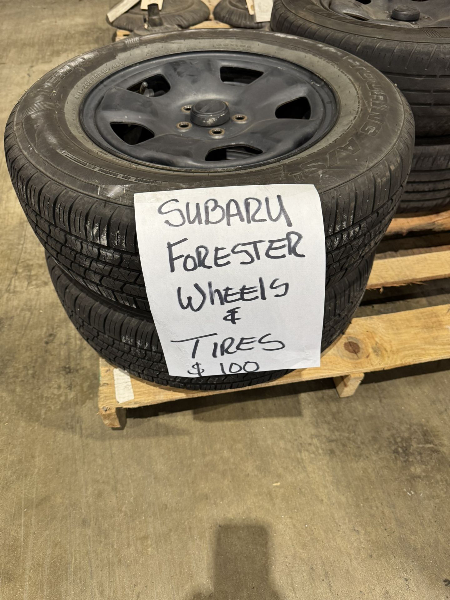 4 Subaru Wheels And Tires.