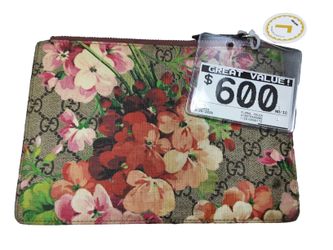 Gucci Floral Pouch Multi-color Wallet