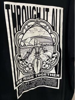 We Ride Together Chopper Style tee