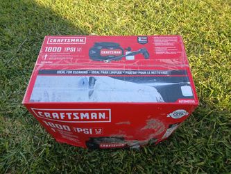 Craftsman 1800 psi electric pressure washer