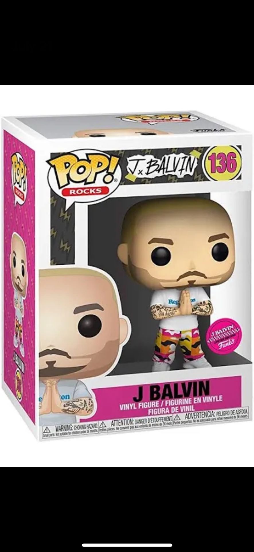 J balvin funko pop hotsell