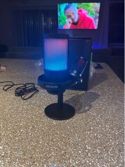 🎙️ RGB USB Gaming Microphone – Brand New | Perfect for Streaming, Gaming & Podcasts 🎮