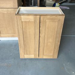 New 24/ In and 12 In Deep With 2 Shelves  