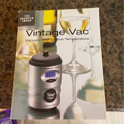 Vacuum Seal For Wine