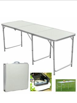 6 Foot Foldable Table New In Box