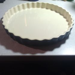 Emile Henry 11.5 Tart Pie Quiche Ceramic Dish