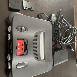 N64 Console w/ Expansion Pack, 3 Controllers, Transfer Pak 