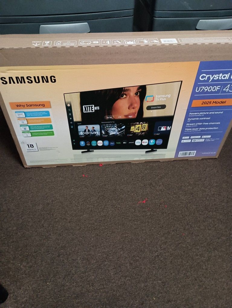 Crystal UHD Tv 43 Inch 7900f