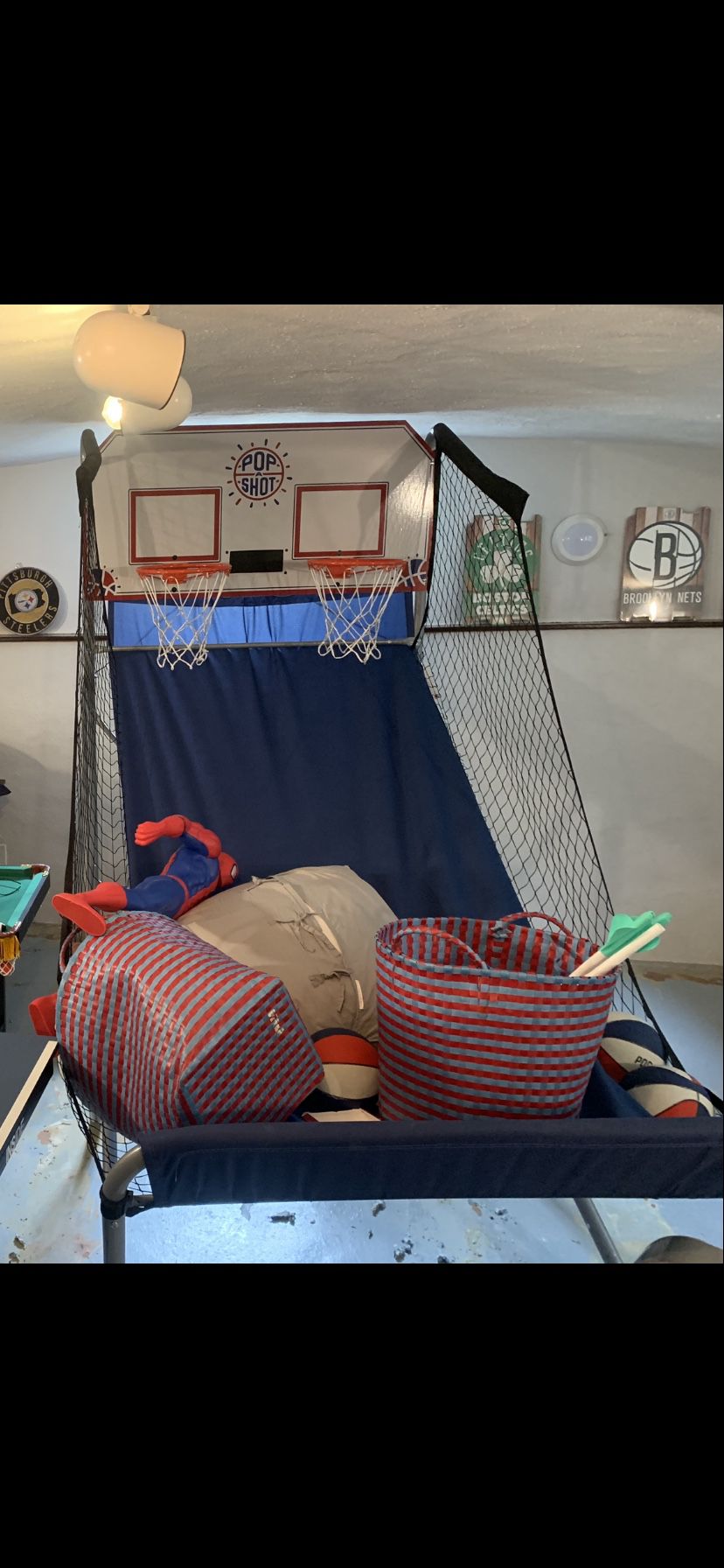 Indoor Basketball Hoop (Used)