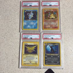 Pokémon PSA Graded Vintage Cards