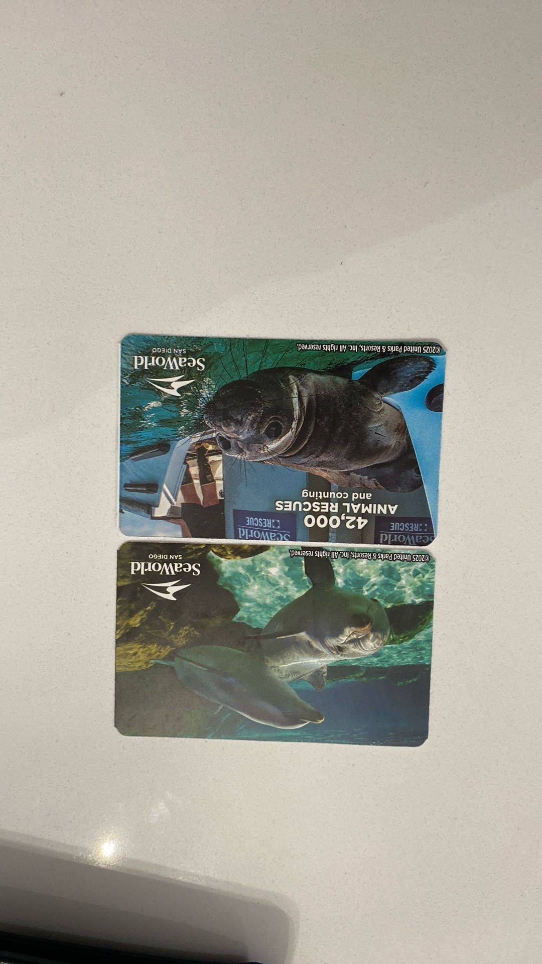 SeaWorld Tickets Valid Thru 2025 X 2