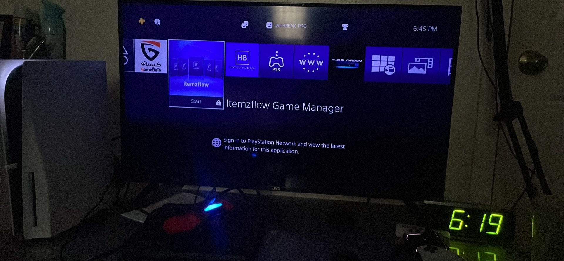 PS4 Slim Semi-jailbroken