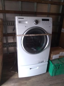 Front load Samsung ready for a new home 300 o.b.o with delivery