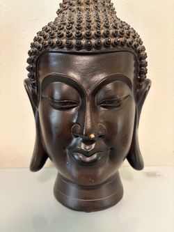 Buddha Head Statue Decorative Figurine