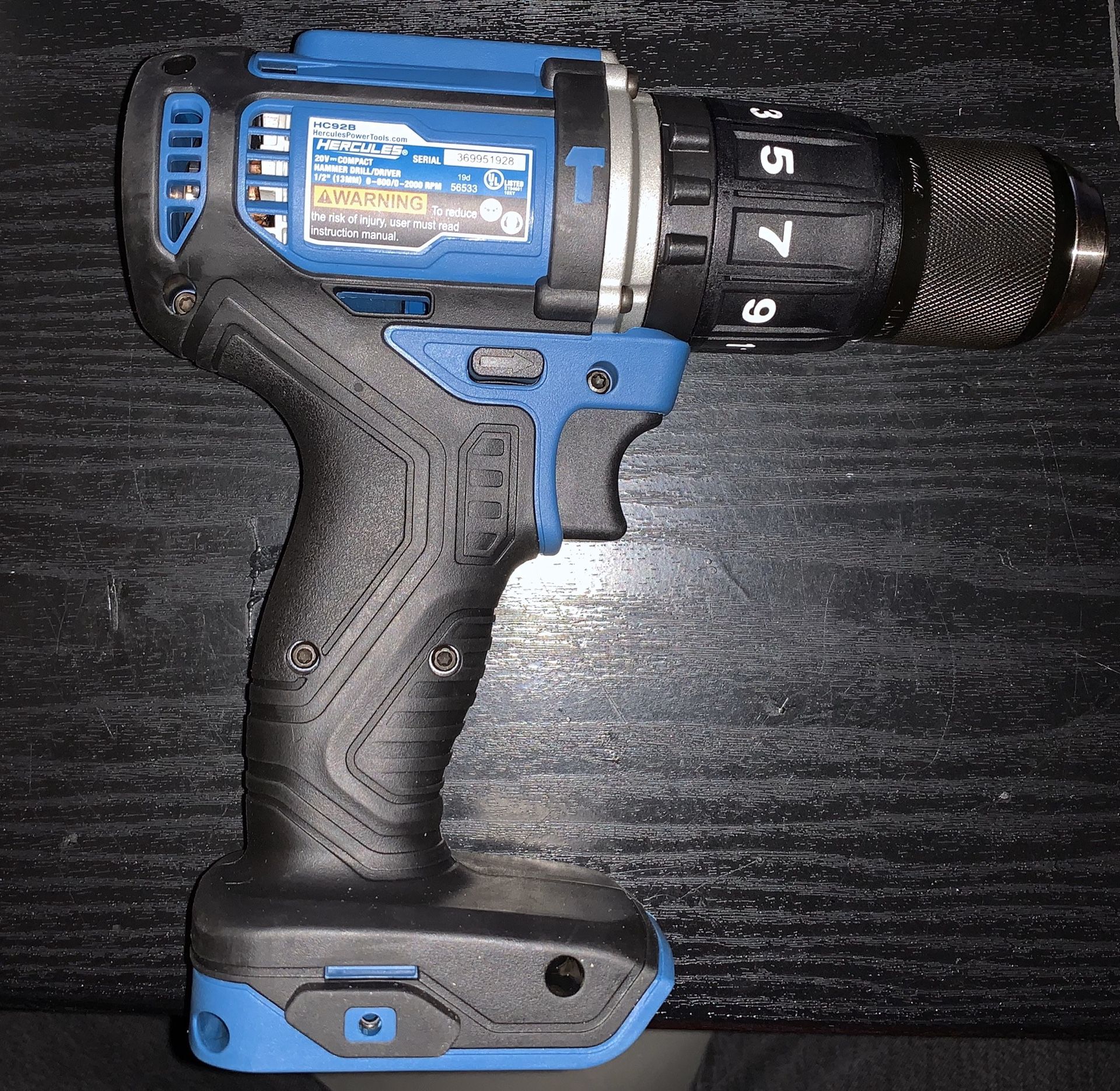 Hercules cordless new drill