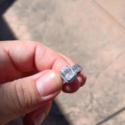 Wedding Ring 1 Carat Cz 
