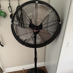 BARELY used 20” Commercial Fan