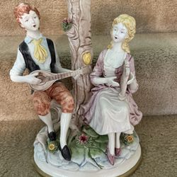 MAKE OFFER!!!!! Capodimonte  porcelain lamp base